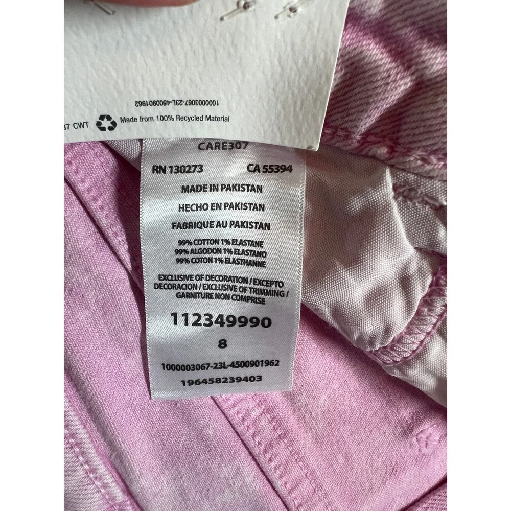 Wrangler Pink Denim Jean Shorts